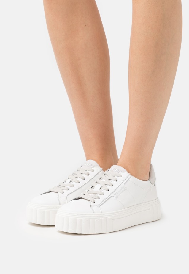 Weiss/Silber Gabor Trainers