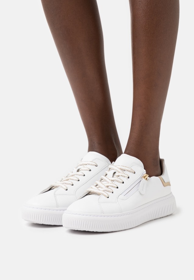 Weiss/Silber Gabor Trainers