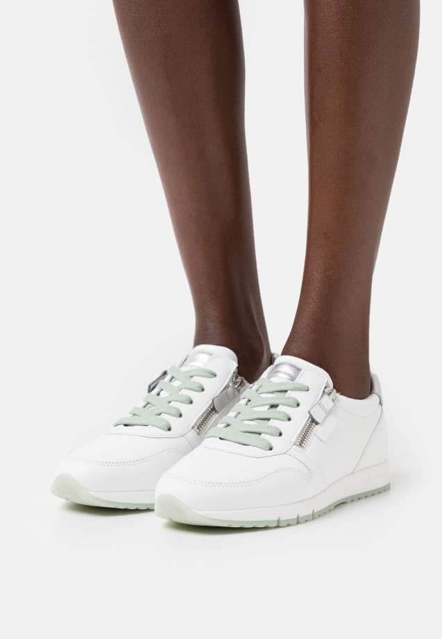 Weiss/Silber Gabor Trainers