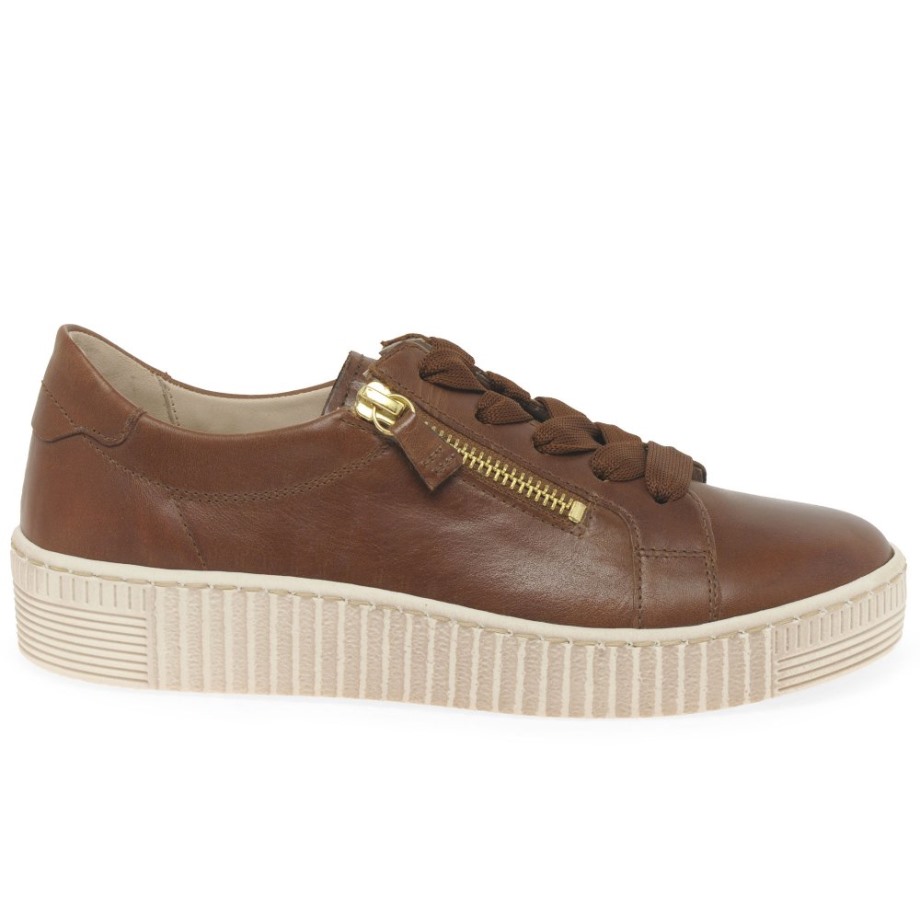 Wisdom Womens Casual Shoes Gabor Peanut