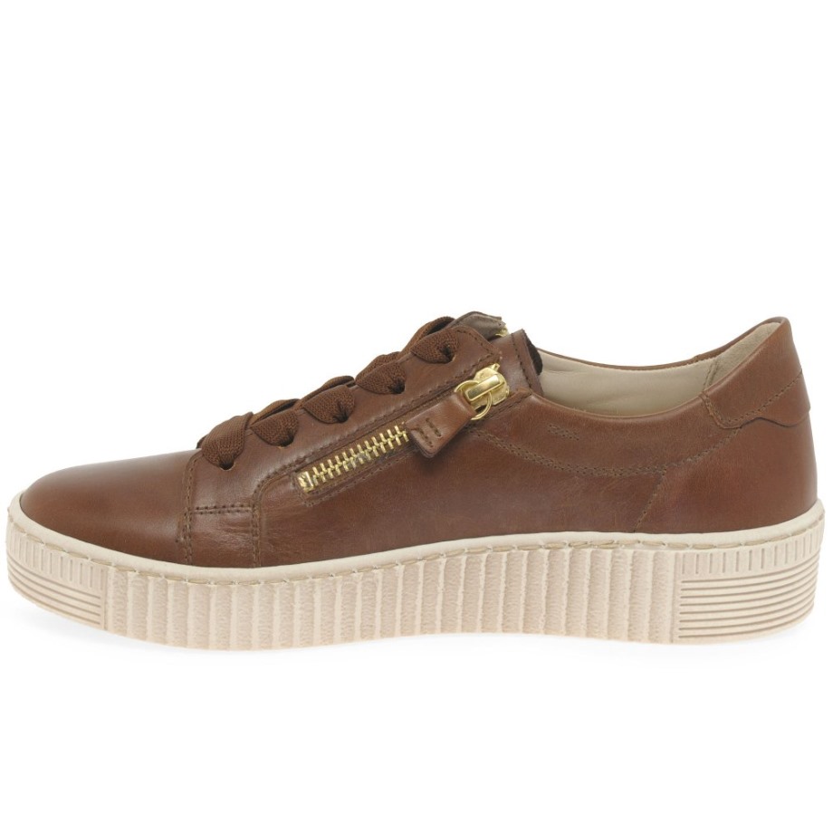 Wisdom Womens Casual Shoes Gabor Peanut