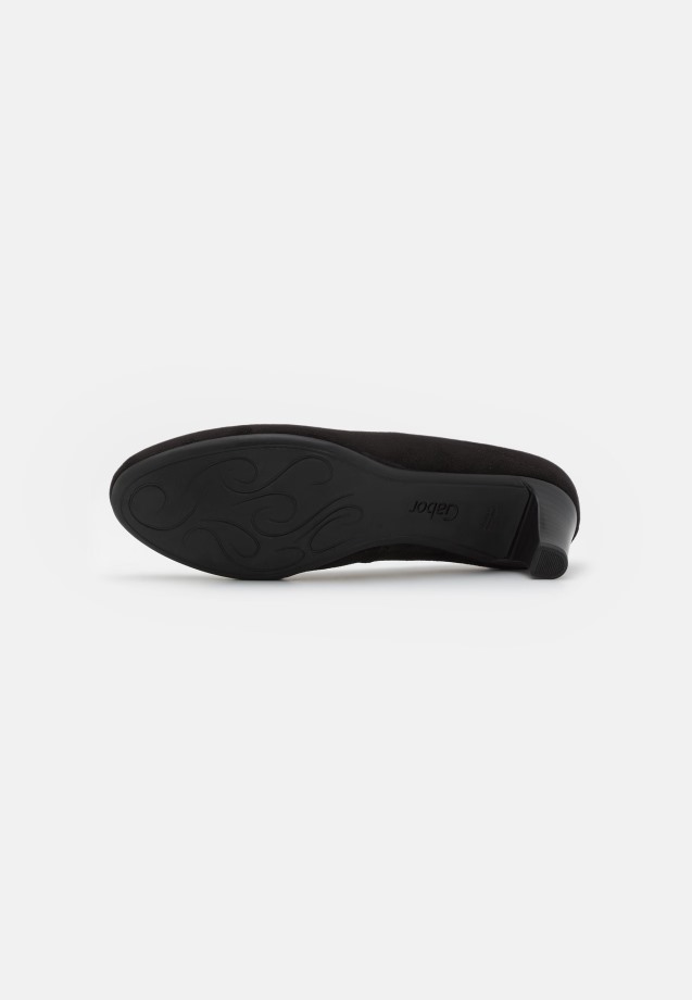 Women Black Gabor Classic Heels