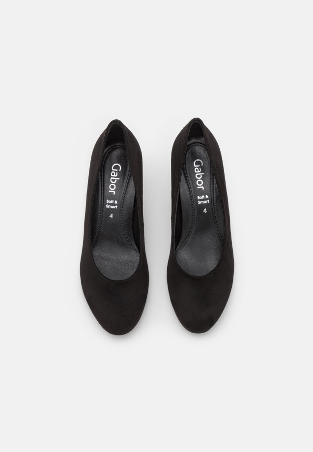 Women Black Gabor Classic Heels