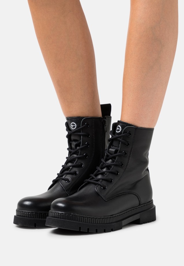 Women Gabor Lace-Up Ankle Boots Black