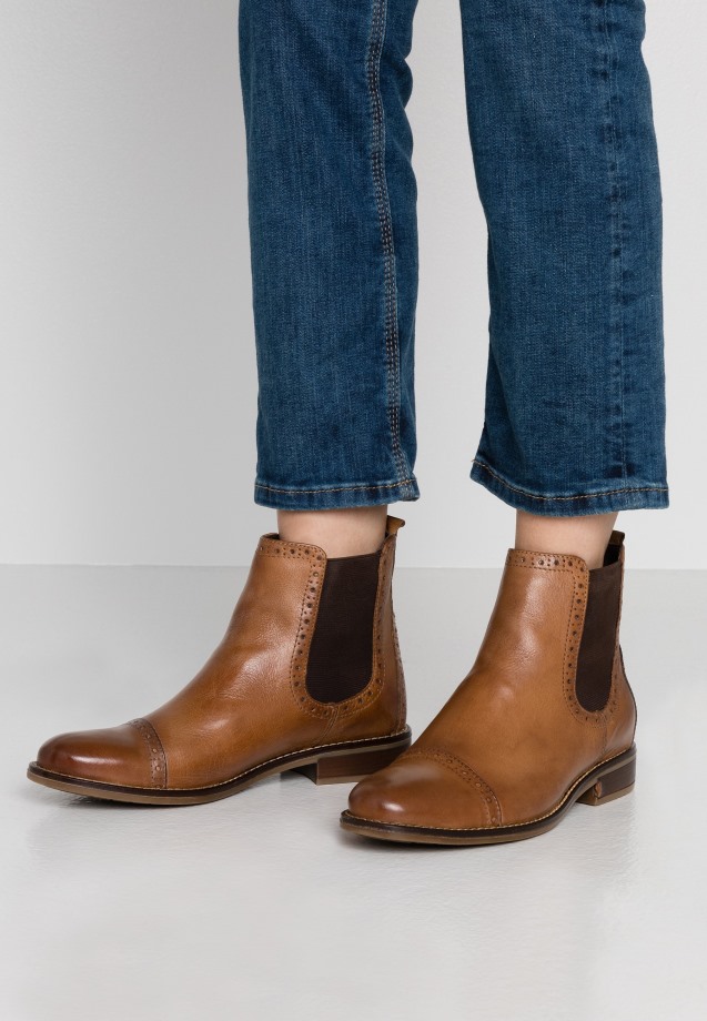 Women Gabor Light Brown Classic Ankle Boots