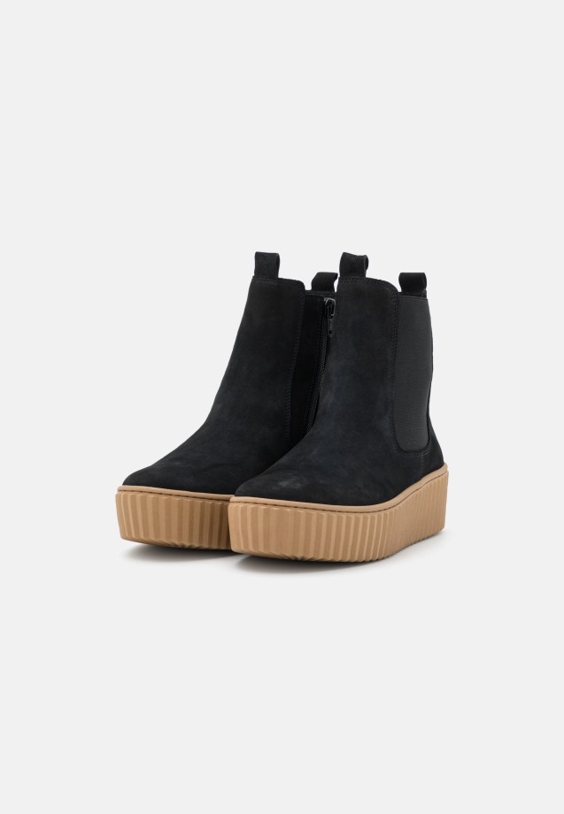 Women Platform Ankle Boots Gabor Black