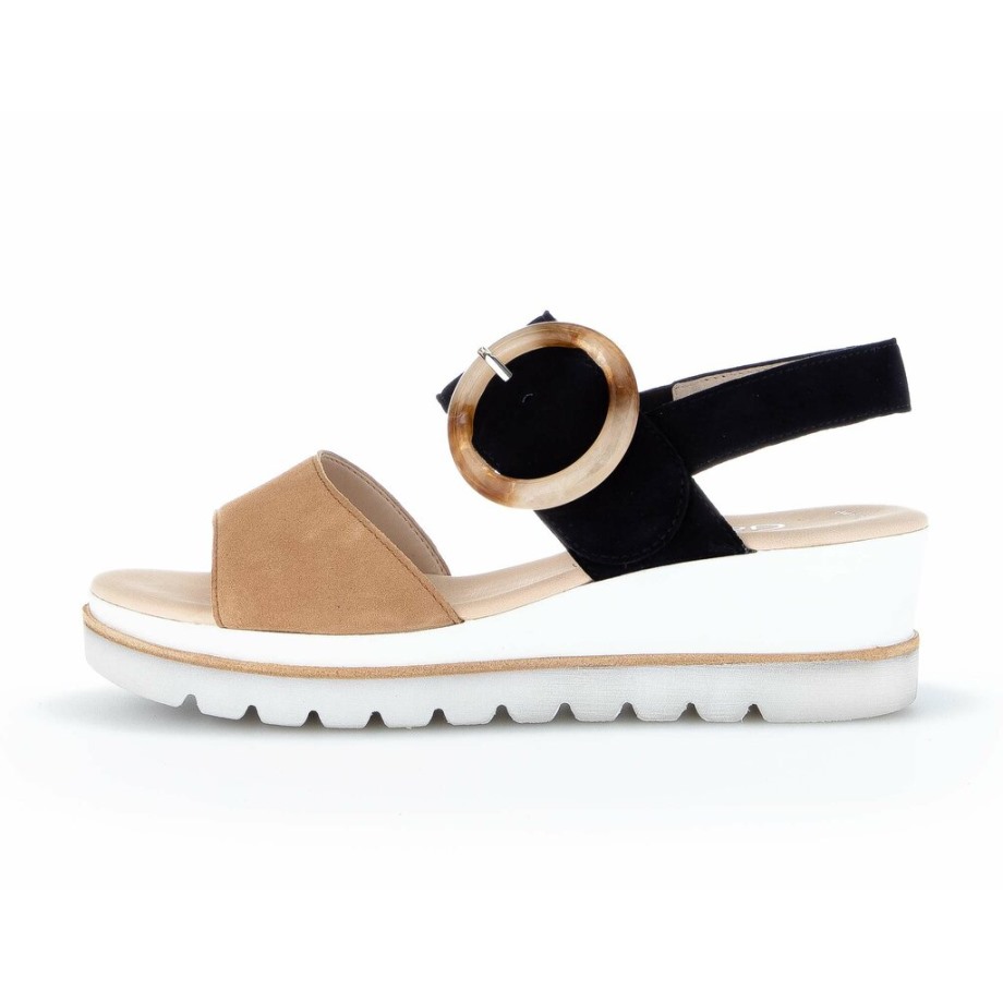 Gabor 84645-16 - Taupe Crni Antilop