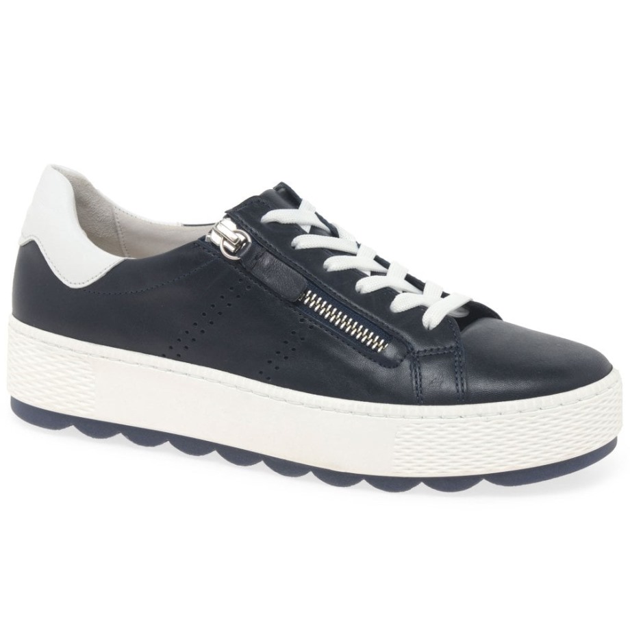 Midnight/White Quench Womens Casual Trainers Gabor