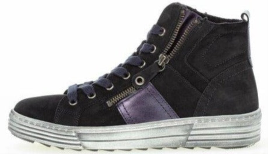 Gabor 7377016 - Noćno Plava Nubuk Koža