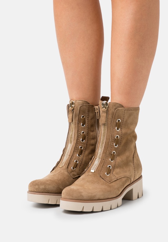 Platform Ankle Boots Gabor Tan