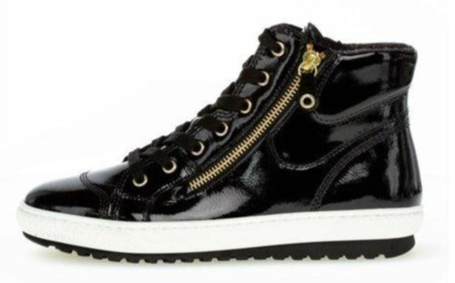 Gabor 7375497 - Crna Lakirana Koža