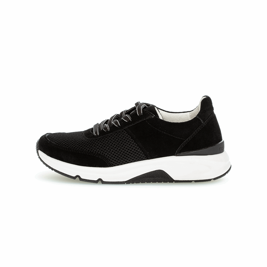 Rolling Soft Trainer Black Gabor
