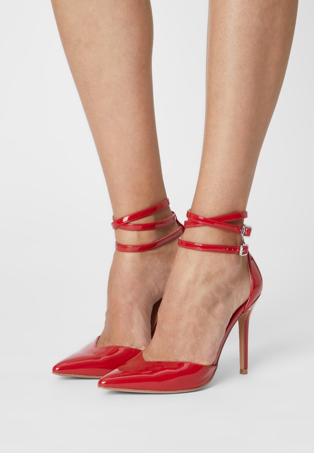 Gabor Red Classic Heels