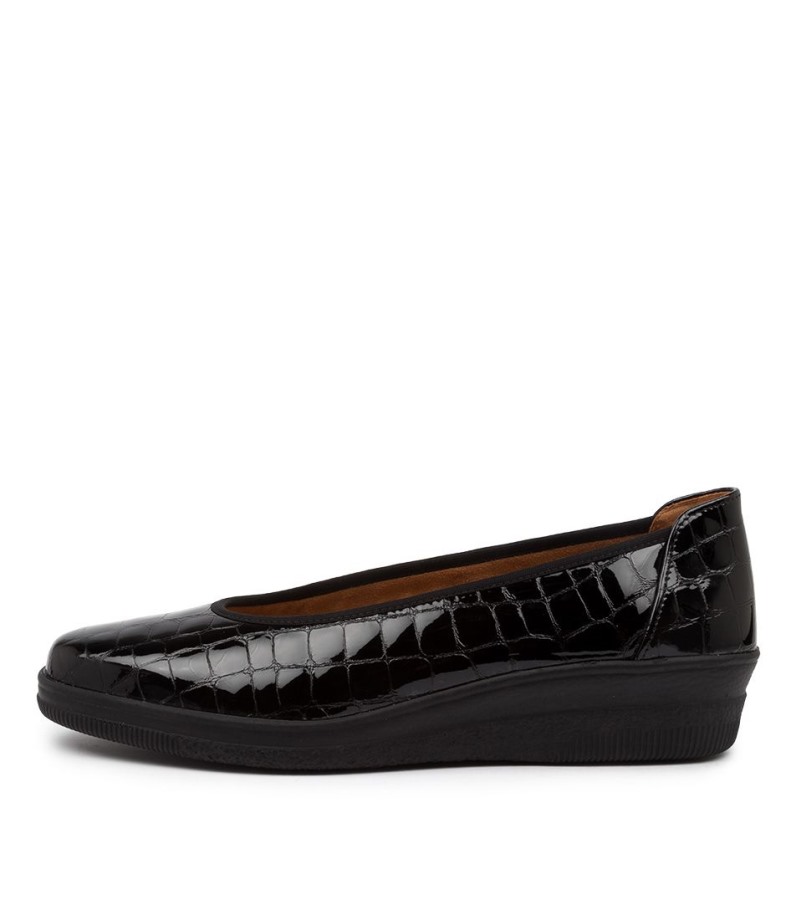 Gabor Trista Crni Patent Pu