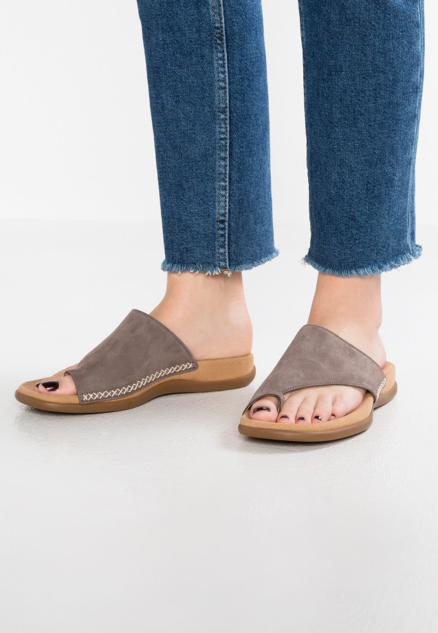 T-Bar Sandals Gabor Grey