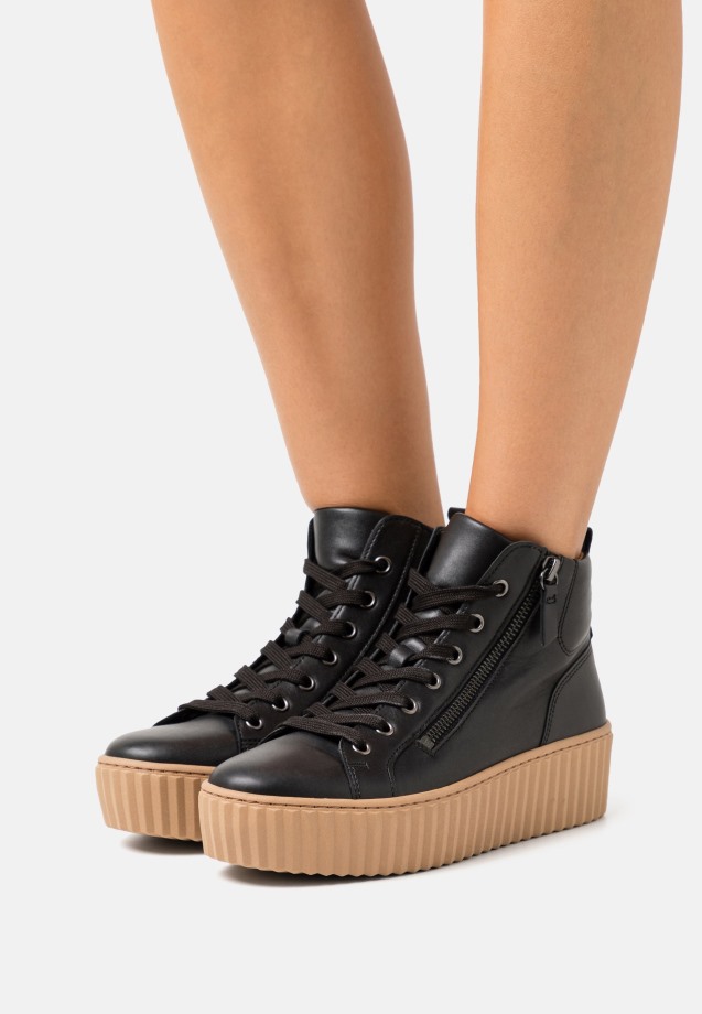 Black High-Top Trainers Gabor Women